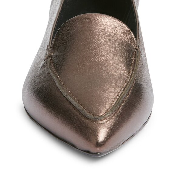 AGL Vania Pointed Toe Flat - Smoke NEW Size 39.5 / US 9.5 - Picture 4 of 16